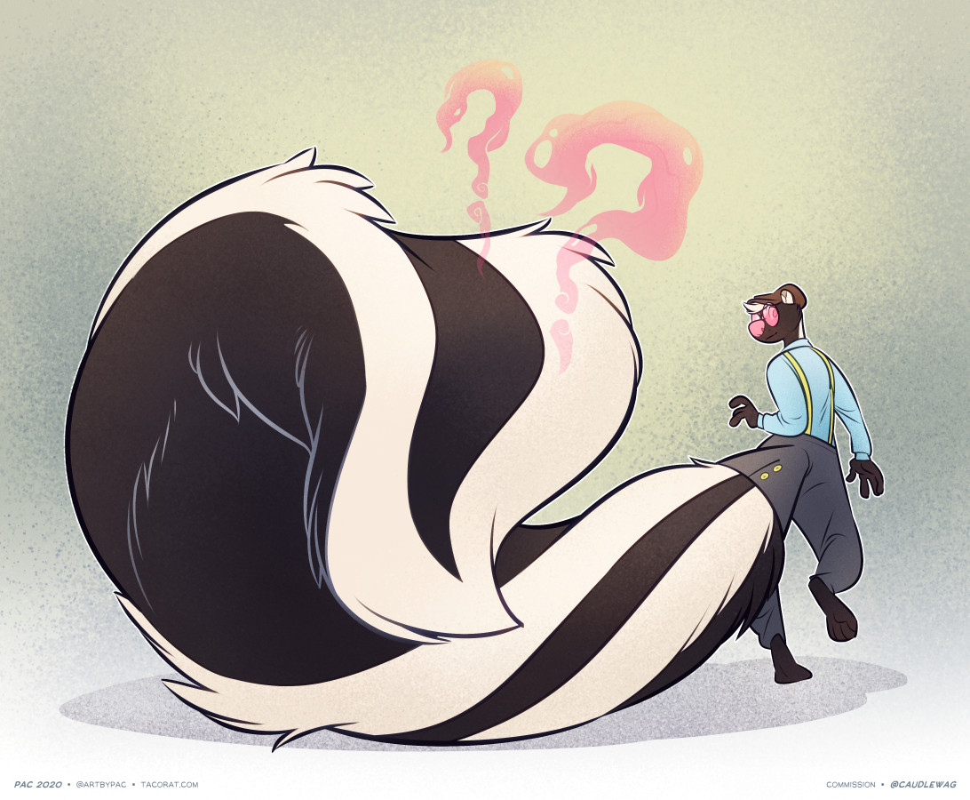 Juniper 🦨 Skunktaur: RT @Caudlewag Oh? Pardon, I d… - NZ Furries